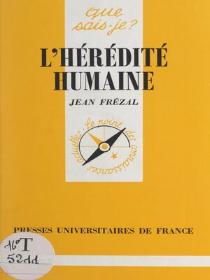 cover image of L'hérédité humaine